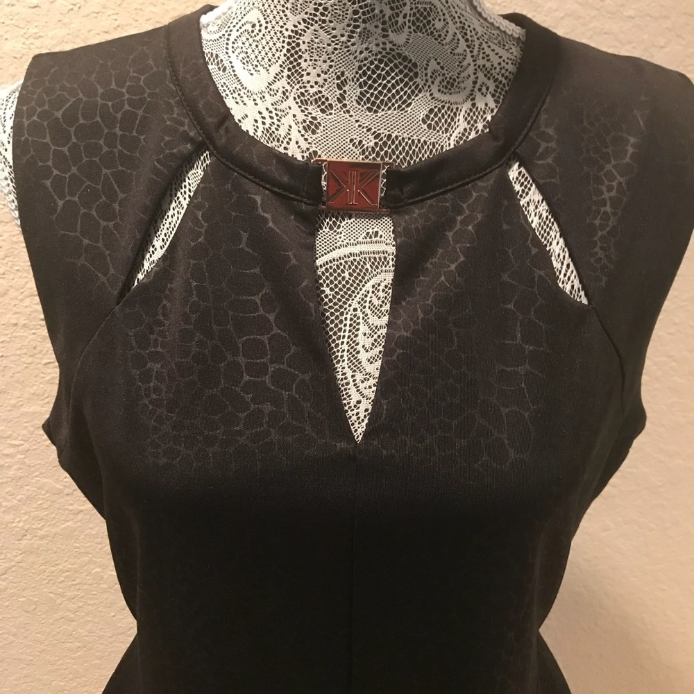 Kardashian Kollection Peplum Dress - Picture 5 of 6